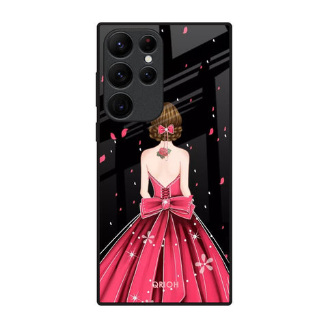 Fashion Princess Glossy Case for Samsung Galaxy S22 Ultra 5G