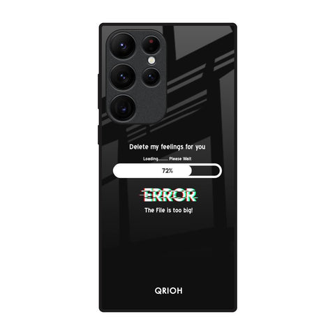 Error Glossy Case for Samsung Galaxy S22 Ultra 5G