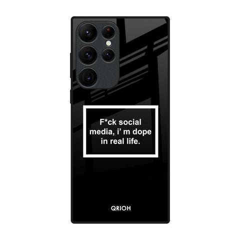 Dope In Life Glossy Case for Samsung Galaxy S22 Ultra 5G