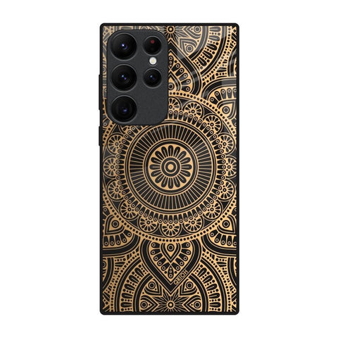 Luxury Mandala Glossy Case for Samsung Galaxy S22 Ultra 5G