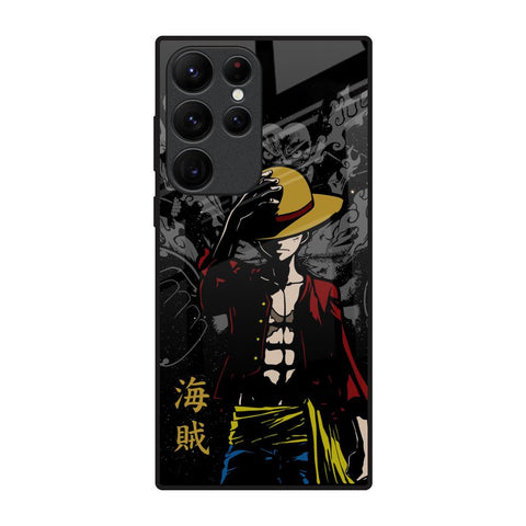 Dark Luffy Glossy Case for Samsung Galaxy S22 Ultra 5G