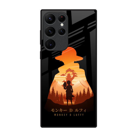 Luffy One Piece Glossy Case for Samsung Galaxy S22 Ultra 5G