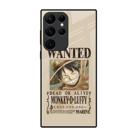 Luffy Wanted Glossy Case for Samsung Galaxy S22 Ultra 5G