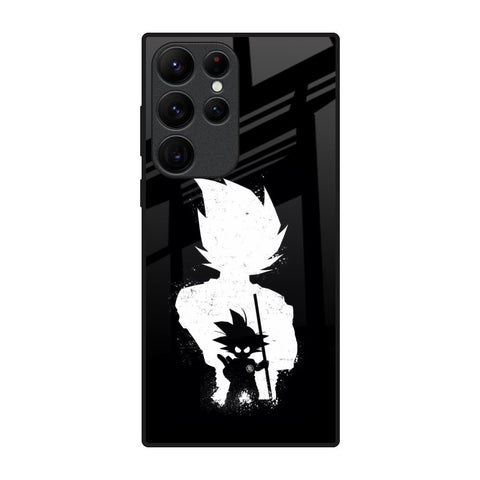 Monochrome Goku Glossy Case for Samsung Galaxy S22 Ultra 5G