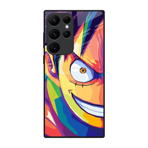 Monkey Wpap Pop Art Glossy Case for Samsung Galaxy S22 Ultra 5G