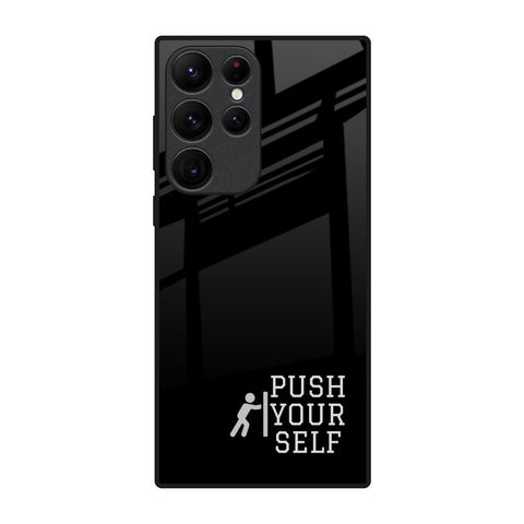 Push Your Self Glossy Case for Samsung Galaxy S22 Ultra 5G