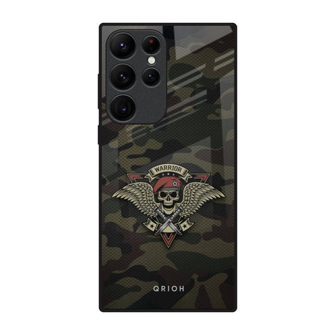 Army Warrior Glossy Case for Samsung Galaxy S22 Ultra 5G