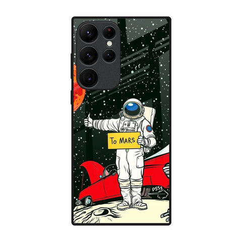 Astronaut on Mars Glossy Case for Samsung Galaxy S22 Ultra 5G