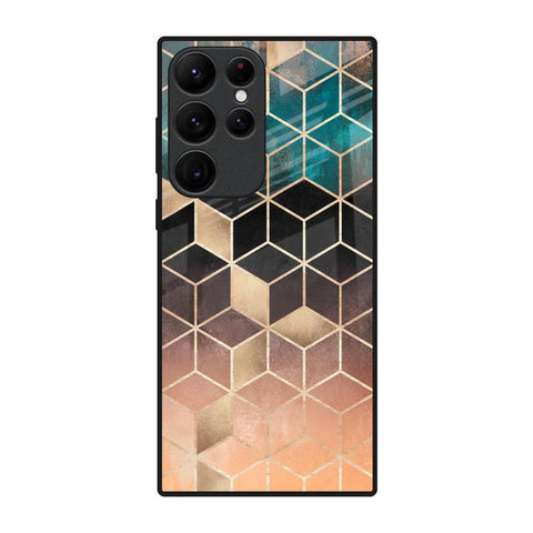 Bronze Texture Glossy Case for Samsung Galaxy S22 Ultra 5G