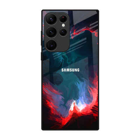 Brush Art Glossy Case For Samsung Galaxy S22 Ultra 5G