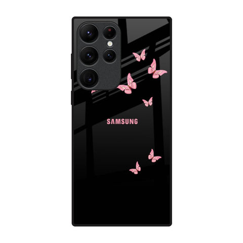 Fly Butterfly Glossy Case for Samsung Galaxy S22 Ultra 5G