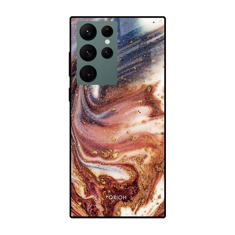 Exceptional Texture Glossy Case for Samsung Galaxy S22 Ultra 5G