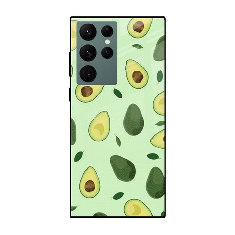 Avocado Green Glossy Case For Samsung Galaxy S22 Ultra 5G