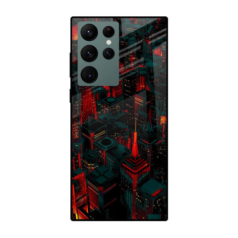 City Light Glossy Case For Samsung Galaxy S22 Ultra 5G