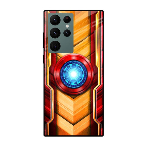 Arc Reactor Glossy Case for Samsung Galaxy S22 Ultra 5G
