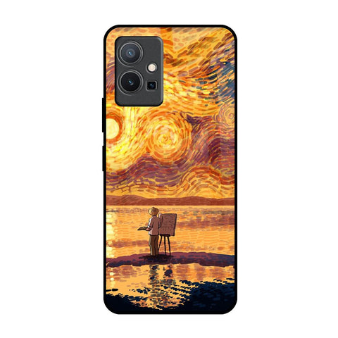 Sunset Vincent Glossy Case for Vivo Y75 5G