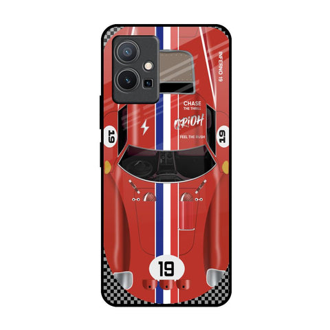 Racing Vintage Glossy Case for Vivo Y75 5G