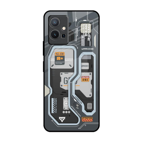 Retro Futuristic Glossy Case for Vivo Y75 5G