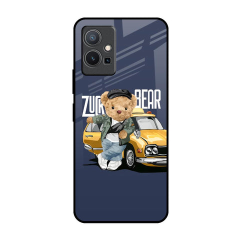 Adventurous Bear Glossy Case for Vivo Y75 5G