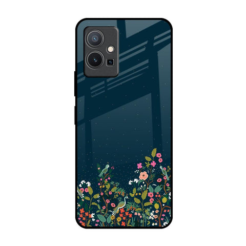 Small Garden Glossy Case For Vivo Y75 5G