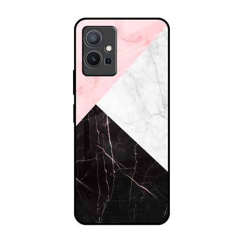 Marble Collage Art Glossy Case For Vivo Y75 5G