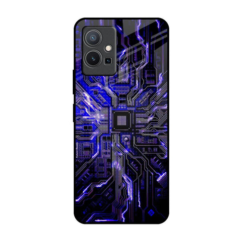 Techno Color Pattern Glossy Case For Vivo Y75 5G