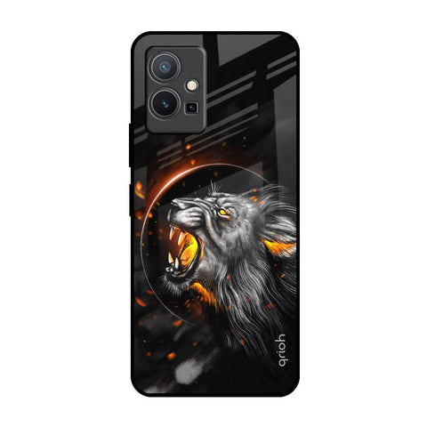 Aggressive Lion Glossy Case for Vivo Y75 5G