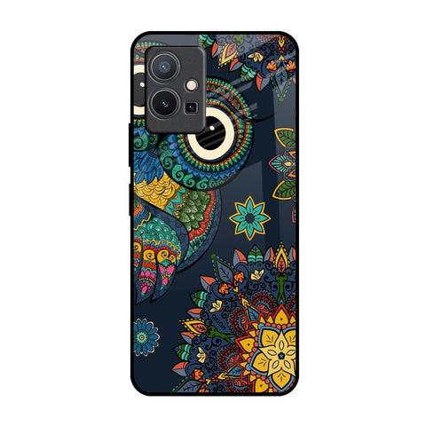 Owl Art Glossy Case for Vivo Y75 5G