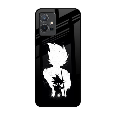 Monochrome Goku Glossy Case for Vivo Y75 5G