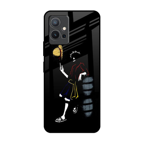 Luffy Line Art Glossy Case for Vivo Y75 5G