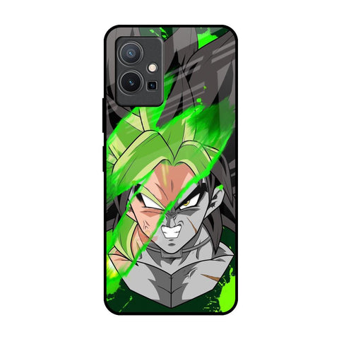 Anime Green Splash Glossy Case for Vivo Y75 5G