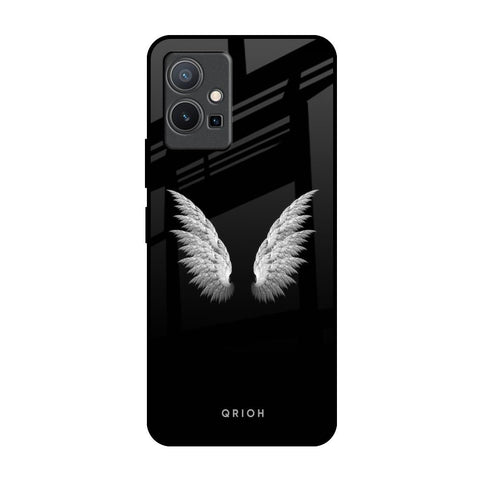 White Angel Wings Glossy Case for Vivo Y75 5G