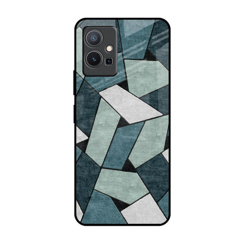 Abstact Tiles Glossy Case for Vivo Y75 5G