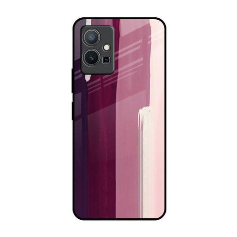 Brush Stroke Art Glossy Case for Vivo Y75 5G