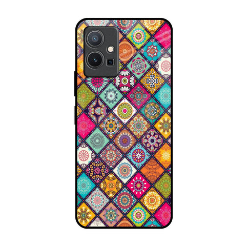 Multicolor Mandala Glossy Case for Vivo Y75 5G