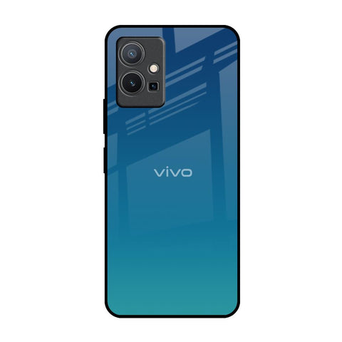 Celestial Blue Glossy Case For Vivo Y75 5G