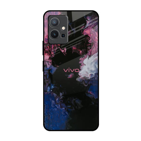Smudge Brush Glossy case for Vivo Y75 5G