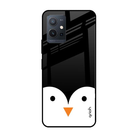 Cute Penguin Glossy Case for Vivo Y75 5G