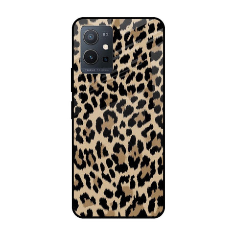 Leopard Seamless Glossy Case For Vivo Y75 5G