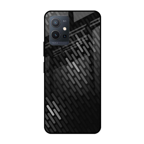 Dark Abstract Pattern Glossy Case For Vivo Y75 5G