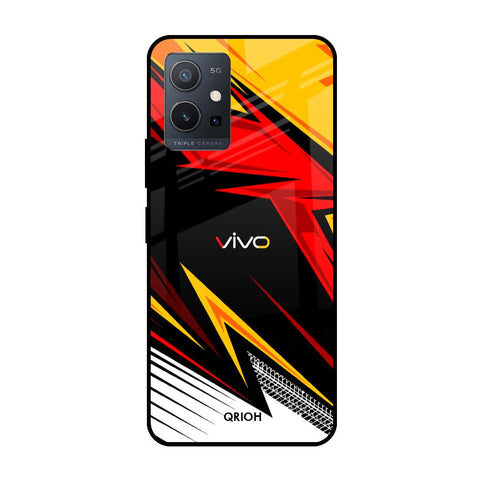Race Jersey Pattern Glossy Case For Vivo Y75 5G