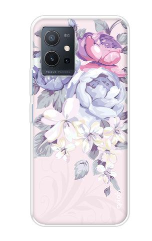 Floral Bunch Soft Cover for Vivo Y75 5G