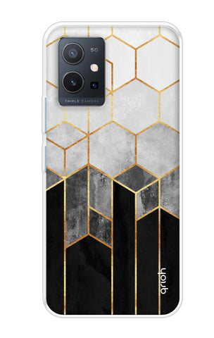 Hexagonal Pattern Soft Cover for Vivo Y75 5G