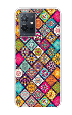 Multicolor Mandala Soft Cover for Vivo Y75 5G