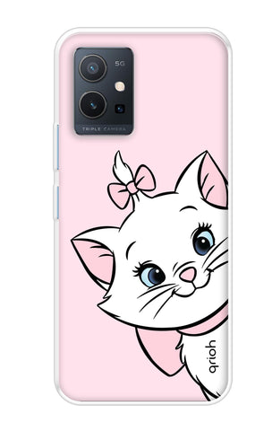 Cute Kitty Soft Cover For Vivo Y75 5G