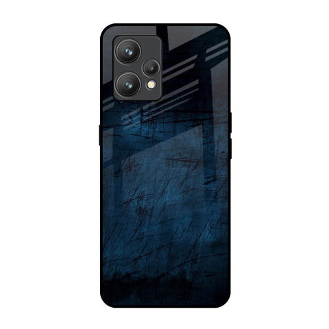 Dark Blue Grunge Glossy Case for Realme 9 Pro Plus