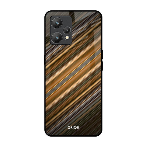 Diagonal Slash Pattern Glossy Case for Realme 9 Pro Plus