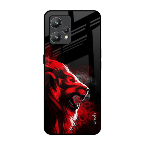 Red Angry Lion Glossy Case for Realme 9 Pro Plus