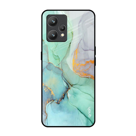 Green Marble Glossy Case for Realme 9 Pro Plus