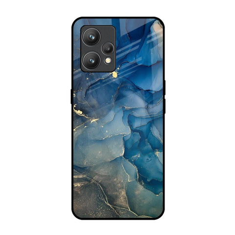 Blue Cool Marble Glossy Case for Realme 9 Pro Plus